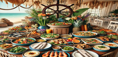 Västkust buffé bild